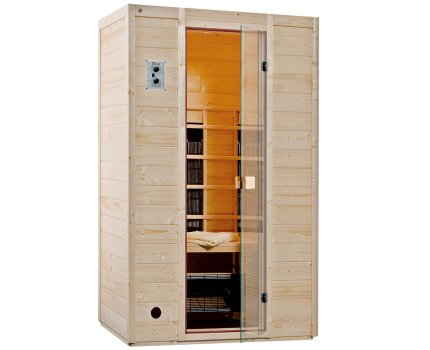 Sauna d'intérieur à infrarouge VITAL | 2 places | 2050 W | 131 x 100 - H 196 cm