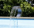 Cascade de piscine en inox - Mamba S LED