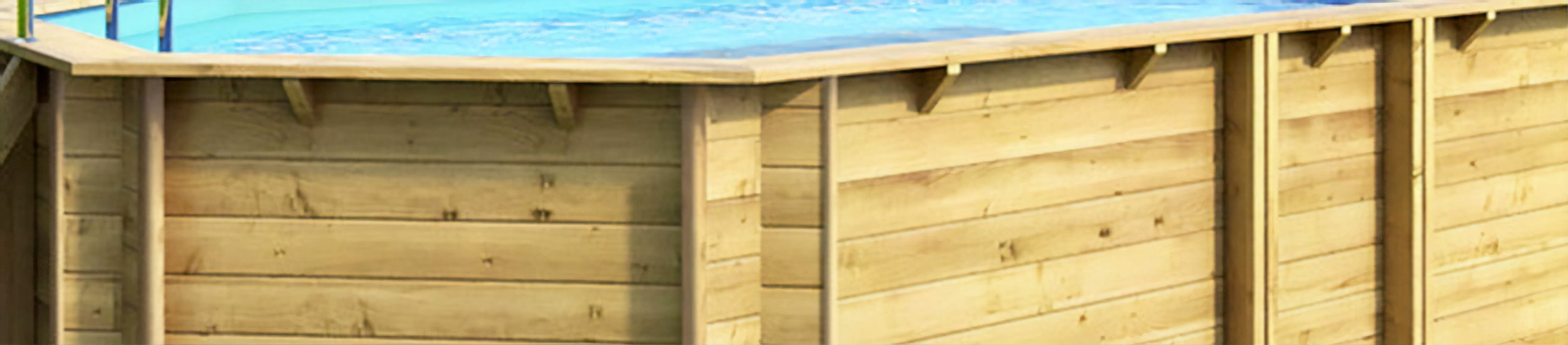 Piscine en bois rectangulaire Pool’n Box 6,2 x 2,5 M – H 133 cm – PROCOPI BWT MyPool