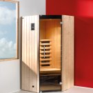 Sauna d'intérieur à infrarouge CLASSIC ANGLE | 1 place | 1400W | 99 x 99 - H 190 cm