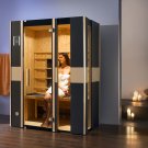 Sauna d'intérieur à infrarouge SPORTS | 2 places | 2050W | 137 x 99 - H 190 cm