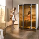 Sauna d'intérieur à infrarouge STYLE | 2 places | 2490W | 140 x 99 - H 190 cm
