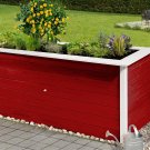 Jardinière surélevée en bois extérieure – 669C - Rouge suédois