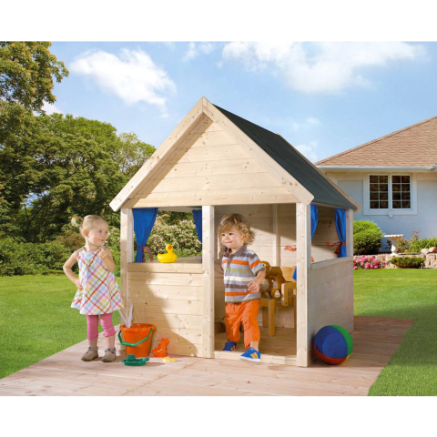 Maisonnette en bois extérieure pour enfant 815 - Weka