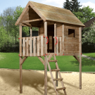 Maisonnette en bois sur pilotis pour enfant 815 – Weka