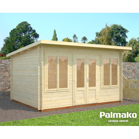 Abri de jardin en bois Lisa 4,40 x 3,66 m – Palmako