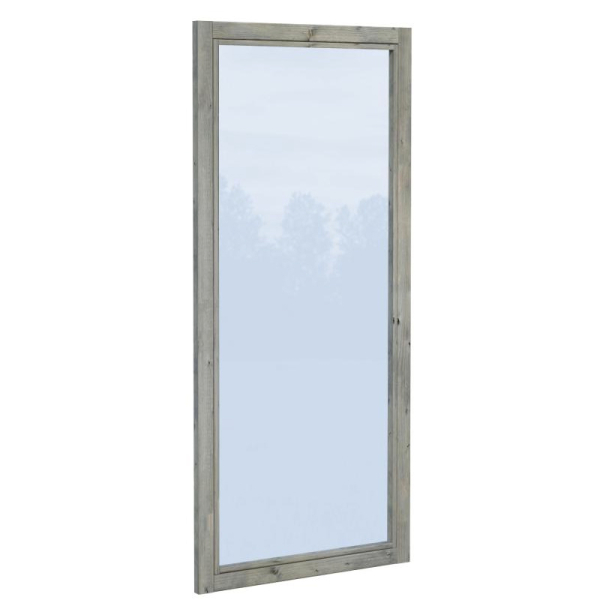 Panneau vitré 103 x 230 cm - Traité gris