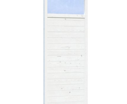 Panneau plein 103 x 230 cm - Pré-peint blanc
