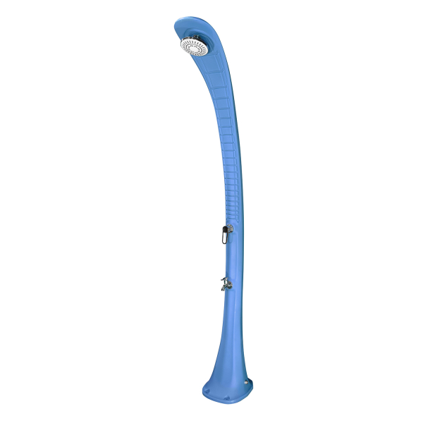 Douche extérieure solaire pour piscine Cobra 32 L – BLEU – Formidra