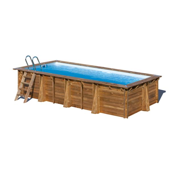 Piscine hors sol rectangulaire PAPAYA 520 x 320 – H 133 cm SUNBAY