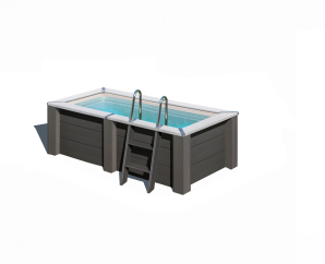 Petite piscine composite rectangulaire 315 x 175 – H 96 cm SUNBAY