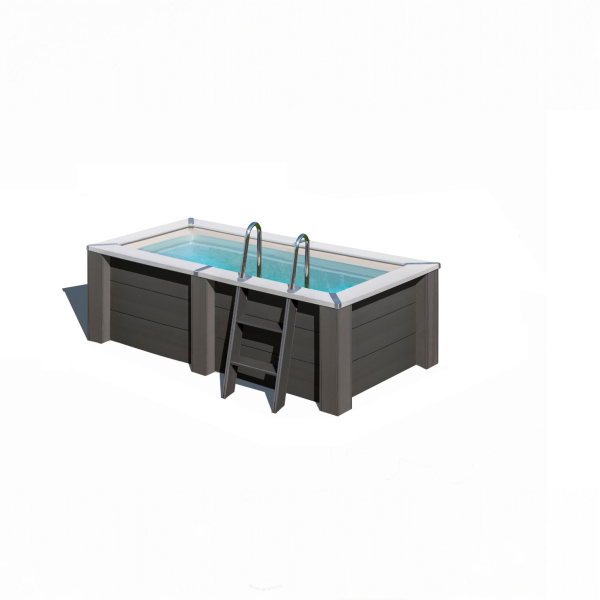 Petite piscine composite rectangulaire 315 x 175 – H 96 cm SUNBAY