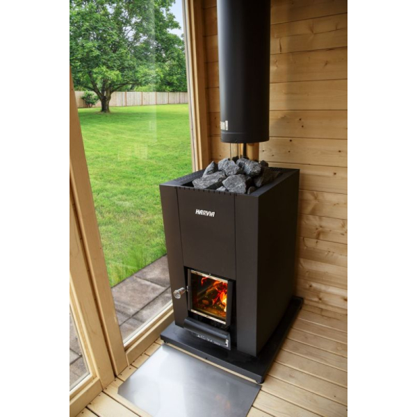 Poêle à bois pour sauna Harvia Linear 18 compact