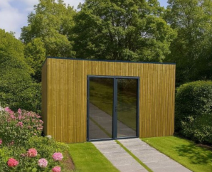 Abri de jardin en bois NISA | 408 x 304 cm | Bois traité | 28 mm d'épaisseur