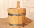 Seau à infusion sauna weka en bois – 5 litres
