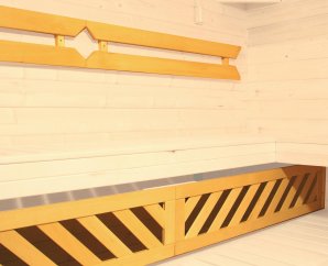 Pack confort WEKA 1 – dossiers et panneau de chaise longue pour sauna