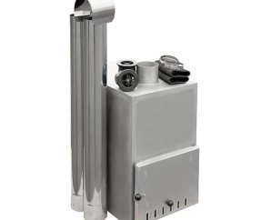 Poêle à bois extérieur en acier inoxydable AISI 304 35 kW