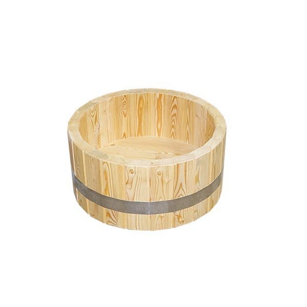 Bain de pieds en bois Ø 640 mm pour bain nordique Baltresto