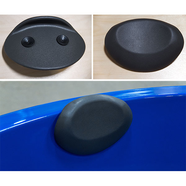 4 appuie-têtes pour bain nordique en fibre de verre Baltresto